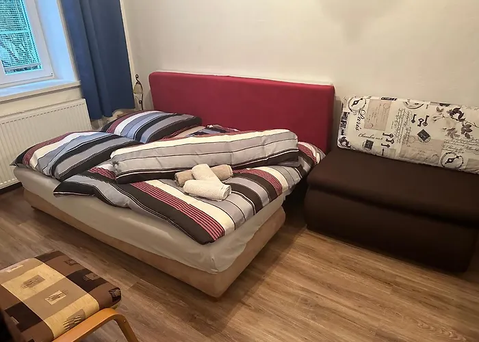 Utulné ubytování v domácím prostředí, vhodně pro rodiny nebo skupiny přátel